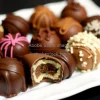 A decadent chocolate truffle assortment