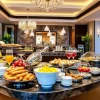 A luxurious breakfast buffet at a hotel