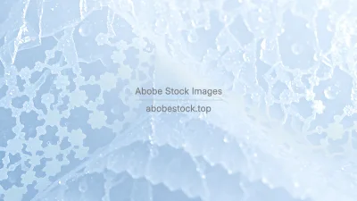 Abstract frosted texture with crystalline structure