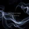 Abstract smoke wisps on dark background