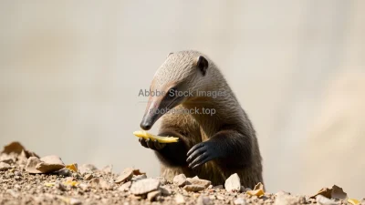 Anteater searching for food