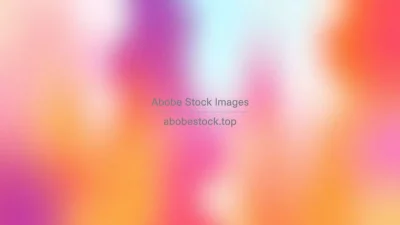 Blurry gradient blobs for modern design