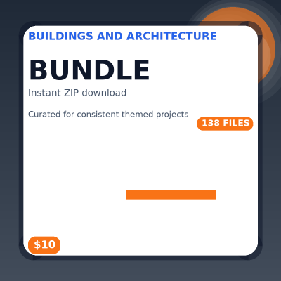Buildings and Architecture Bundle