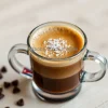 Café Cubano in small glass with thick crema
