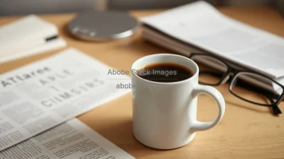 Classic Americano in simple white mug