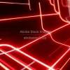 Futuristic neon lines forming a digital grid