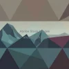 Geometric triangles forming abstract mountains