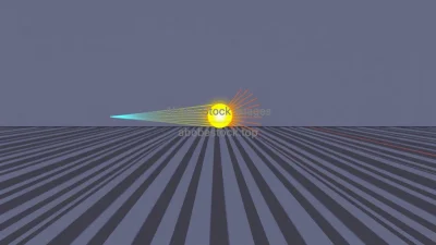 High contrast diagram of Doppler effect with moving source and changing wave fronts educational