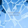 Ice shards close-up creating natural geometric pattern