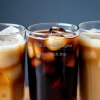 Iced coffee trio