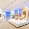 Innovative art gallery with sculptural form
