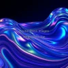Liquid holographic waves