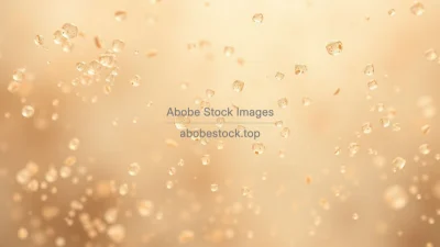 Microscopic view of Brownian motion of pollen grains in water dynamic particle paths abstract