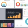 Minimal infographic templates