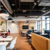 Modern coworking hub with modular clarity