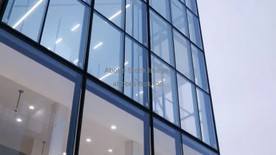 Smart glass office tower with energy control