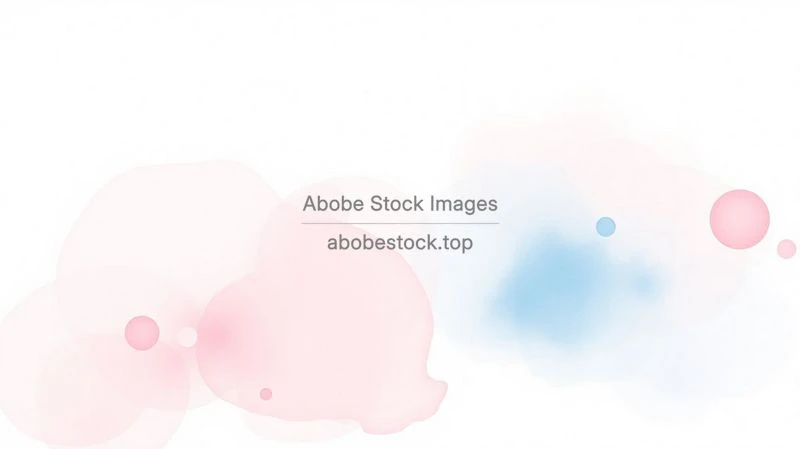 Soft pastel watercolor blobs