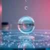 Superfluid helium experiment with levitating objects and quantum vortices soft lab lighting