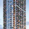 Sustainable residential tower with double skin facade